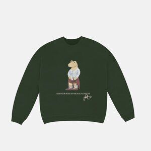 Doechii - Alligator Crewneck (Alpine Green)